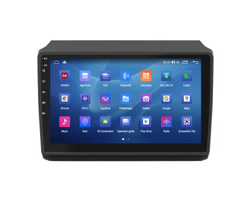 Штатная магнитола Lesko для Fiat Ducato II Рестайлинг 2011-н.в. экран 9" 2/32Gb CarPlay 4G Wi-Fi GPS Prime