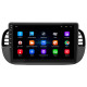 Штатная магнитола Lesko для Fiat 500 II 2007-2015 экран 9" 1/16Gb Wi-Fi GPS Base