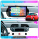 Штатная магнитола Lesko для Fiat 500 II 2007-2015 экран 9" 2/32Gb CarPlay 4G Wi-Fi GPS Prime