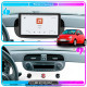 Штатная магнитола Lesko для Fiat 500 II 2007-2015 экран 9" 4/64 QLED CarPlay 4G Wi-Fi GPS 360 Prime
