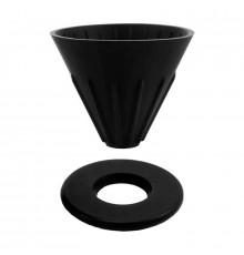 Пуровер Ecocoffeetools GV40 для заваривания кофе Black