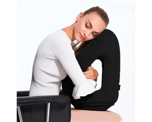 Подушка для подорожей black (розмір 50*35*30cм)