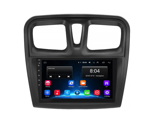 Штатная магнитола Lesko для Dacia Logan II Рестайлинг 2016-2020 экран 9" 2/32Gb Wi-Fi GPS Base