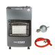 Портативный газовый обогреватель Gas Heater 3 режима мощности (1500 Вт, 2800 Вт, 4200 Вт) с редуктором и шлангом (Польша)