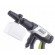 Аккумуляторная мойка высокого давления Toolme TM280 PRO BRUSHLESS 450 Вт с алюминиевой помпой, 2 АКБ 21В, пеногенератор (Польша)