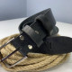 Чоловічий ремінь Florida чорний тризуб