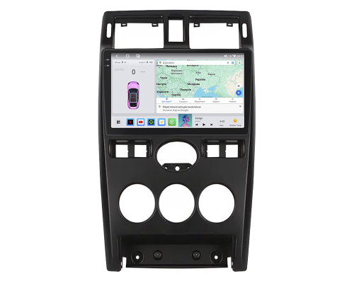 Штатная магнитола Lesko для LADA (ВАЗ) Priora I 2007-2013 экран 9" 4/64 QLED CarPlay 4G Wi-Fi GPS 360 Prime