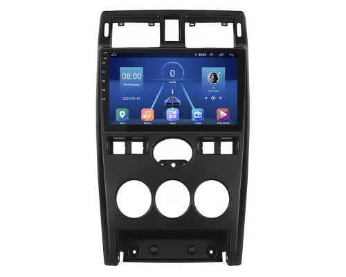 Штатная магнитола Lesko для LADA (ВАЗ) Priora I 2007-2013 экран 9" 4/64Gb 4G Wi-Fi GPS Top