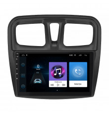 Штатная магнитола Lesko для Dacia Sandero II Рестайлинг ver 3 2016-2020 экран 10" 1/16Gb Wi-Fi GPS Base