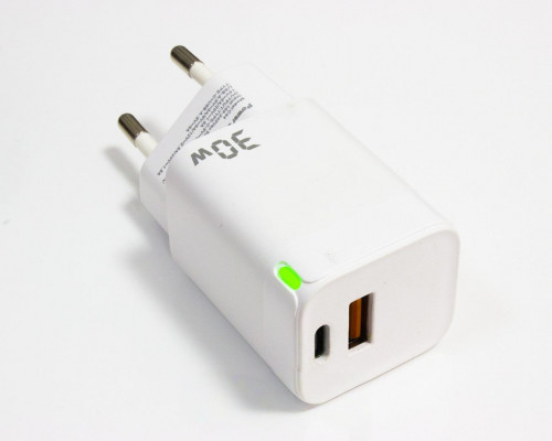Зарядний пристрій для металошукачів MD Fortuna 30W (USB + Type-C)