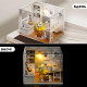 Кукольный дом конструктор DIY Cute Room QT-007-B Sunshine Study Room