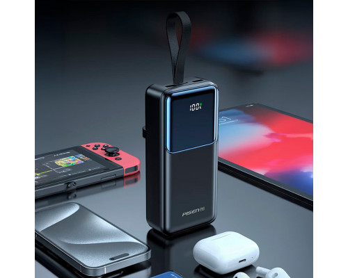 УМБ Повербанк Pisen Quick 27000 mAh 65W Smart Chip Quick Charging (TP-D126) Black