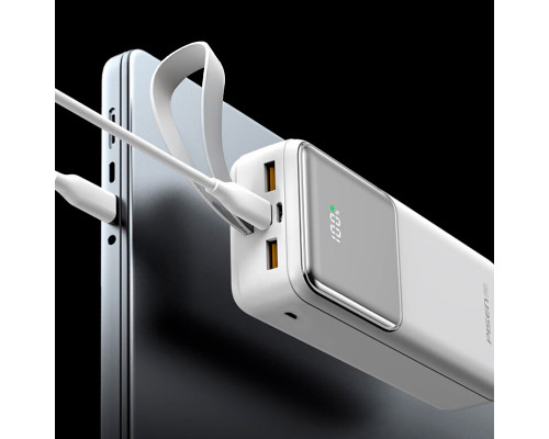 УМБ Повербанк Pisen Quick 27000 mAh 65W Smart Chip Quick Charging (TP-D126) White