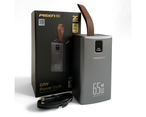 Внешний аккумулятор Pissen Pro 65W 60000mAh (TP-D24)