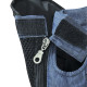 Рюкзак- кенгуру для животных SY210814 Dark Blue с карманом M