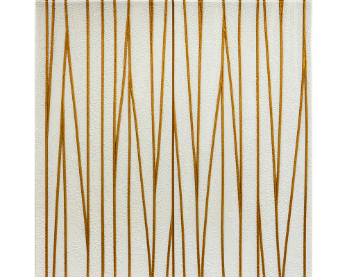 Самоклеящаяся 3D панель 700х700х5мм Золотые ленты (440) SW-00001184