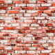 Декоративная 3D панель 700х770х4мм Красно-белый кирпич (341) SW-00000533