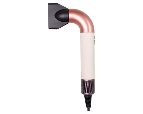 Фен стайлер Super Hairdryer мультистайлер 1600 Вт прилад для волосся з холодним гарячим повітрям 4 насадки Рожевий HP-3P