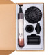 Фен стайлер Super Hairdryer мультистайлер 1600 Вт прилад для волосся з холодним гарячим повітрям 4 насадки Рожевий HP-3P