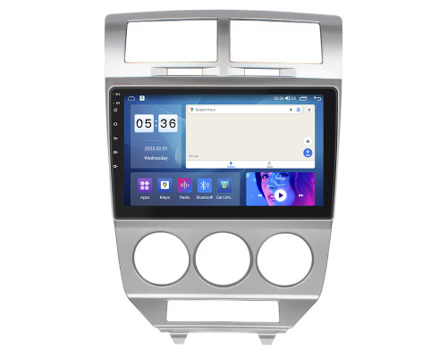 Штатная магнитола Lesko для Dodge Caliber I 2006-2009 экран 10" 2/32Gb CarPlay 4G Wi-Fi GPS Prime