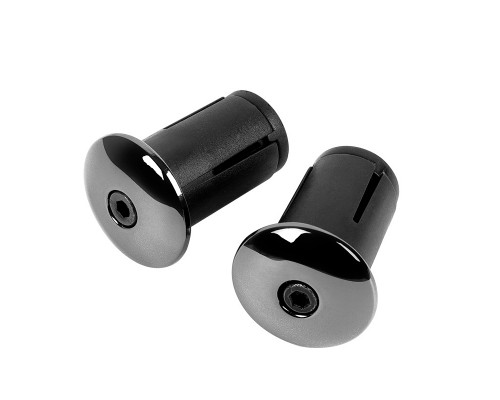 Заглушки в руль West Biking YP0804058 Black