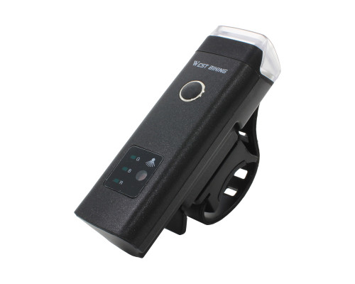 Фара велосипедная West Biking HJ-047 0701166 метал Black