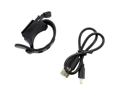 Фара велосипедная West Biking HJ-047 0701166 метал Black