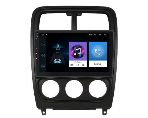 Штатная магнитола Lesko для Dodge Caliber I Рестайлинг 2009-2013 экран 9" 1/16Gb Wi-Fi GPS Base