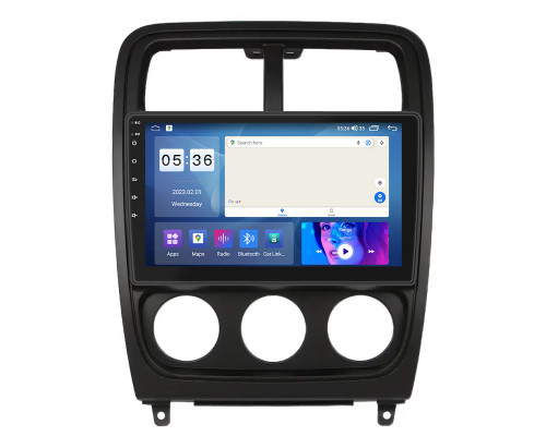 Штатная магнитола Lesko для Dodge Caliber I Рестайлинг 2009-2013 экран 9" 2/32Gb CarPlay 4G Wi-Fi GPS Prime