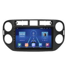 Штатная магнитола Lesko для Volkswagen Tiguan I 2007-2011 экран 9" 4/64Gb 4G Wi-Fi GPS Top