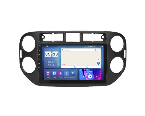 Штатная магнитола Lesko для Volkswagen Tiguan I Рестайлинг 2011-2017 экран 9" 4/64Gb CarPlay 4G Wi-Fi GPS Prime