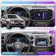 Штатная магнитола Lesko для Volkswagen Tiguan I Рестайлинг 2011-2017 экран 9" 4/64Gb 4G Wi-Fi GPS Top