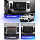 Штатная магнитола Lesko для Citroen C-Crosser  2007-2013 экран 9" 1/16Gb Wi-Fi GPS Base