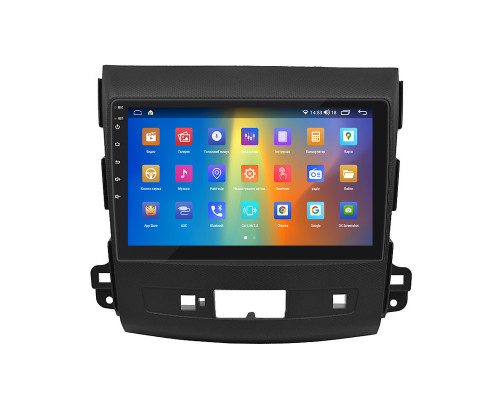 Штатная магнитола Lesko для Citroen C-Crosser  2007-2013 экран 9" 4/64Gb CarPlay 4G Wi-Fi GPS Prime