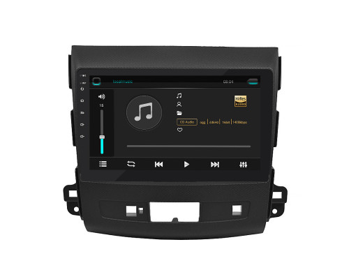 Штатная магнитола Lesko для Citroen C-Crosser  2007-2013 экран 9" 2/32Gb 4G Wi-Fi GPS Top