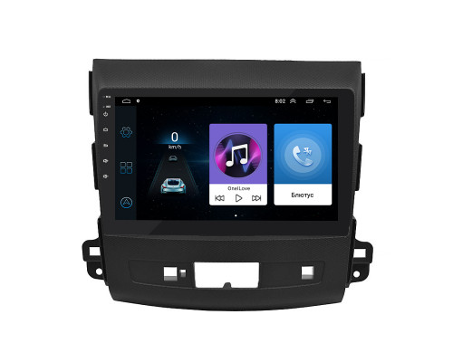Штатная магнитола Lesko для Peugeot 4007  2007-2012 экран 9" 1/16Gb Wi-Fi GPS Base