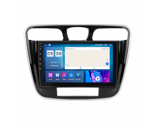 Штатная магнитола Lesko для Chrysler 200 I 2010-2014 экран 9" 4/64Gb CarPlay 4G Wi-Fi GPS Prime