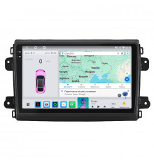 Штатная магнитола Lesko для Fiat Ducato ІII Рестайлинг 2 2021-н.в экран 9" 4/64 QLED CarPlay 4G Wi-Fi GPS 360 Prime