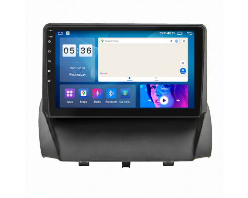 Штатная магнитола Lesko для Ford EcoSport ver. 2 2012-2017 экран 9" 2/32Gb CarPlay 4G Wi-Fi GPS Prime