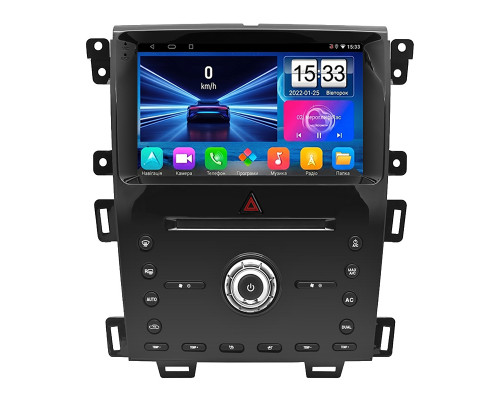 Штатная магнитола Lesko для Ford Edge I Рестайлинг 2010-2014 экран 9" 1/16Gb Wi-Fi GPS Base