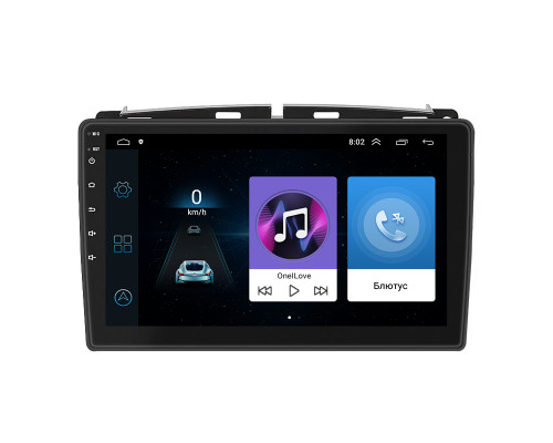 Штатная магнитола Lesko для Fiat 500 II Рестайлинг 2015-н.в. экран 9" 1/16Gb Wi-Fi GPS Base