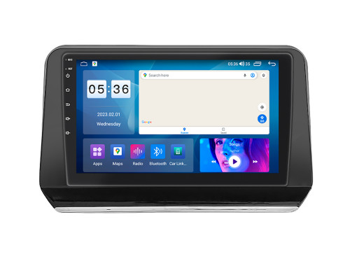 Штатная магнитола Lesko для Mitsubishi L200 VI 2023-н.в экран 9" 4/64Gb CarPlay 4G Wi-Fi GPS Prime