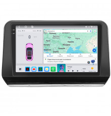 Штатная магнитола Lesko для Mitsubishi L200 VI 2023-н.в экран 9" 4/64 QLED CarPlay 4G Wi-Fi GPS 360 Prime