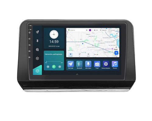 Штатная магнитола Lesko для Mitsubishi L200 VI 2023-н.в экран 9" 4/64Gb 4G Wi-Fi GPS Top