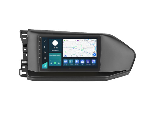Штатная магнитола Lesko для Volkswagen Caddy V 2020-н.в. экран 9" 4/32Gb 4G Wi-Fi GPS Top