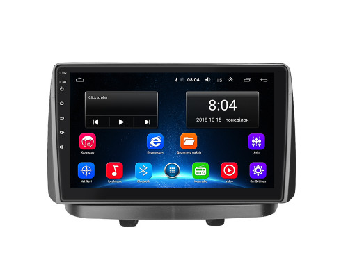 Штатная магнитола Lesko для Fiat Doblo I 2000-2005 экран 10" 2/32Gb Wi-Fi GPS Base