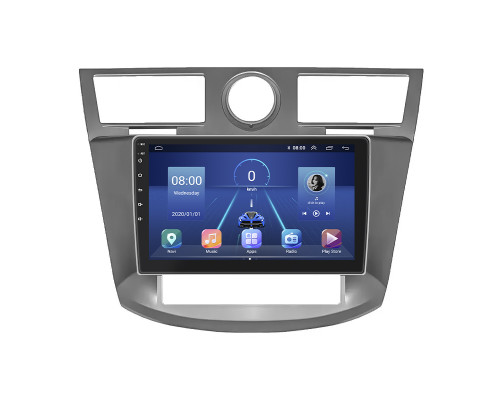 Штатная магнитола Lesko для Chrysler Sebring III 2006-2010 экран 9" 2/32Gb 4G Wi-Fi GPS Top