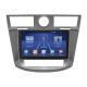 Штатная магнитола Lesko для Chrysler Sebring III 2006-2010 экран 9" 2/32Gb 4G Wi-Fi GPS Top