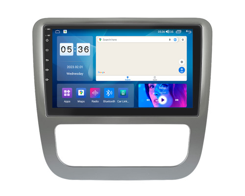 Штатная магнитола Lesko для Volkswagen Scirocco III 2008-2014 экран 9" 2/32Gb CarPlay 4G Wi-Fi GPS Prime