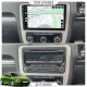 Штатная магнитола Lesko для Volkswagen Scirocco III 2008-2014 экран 9" 4/64Gb 4G Wi-Fi GPS Top
